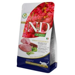 ND Quinoa Tahılsız Kilo Kontrollü Kuzulu Kedi Maması 5kg