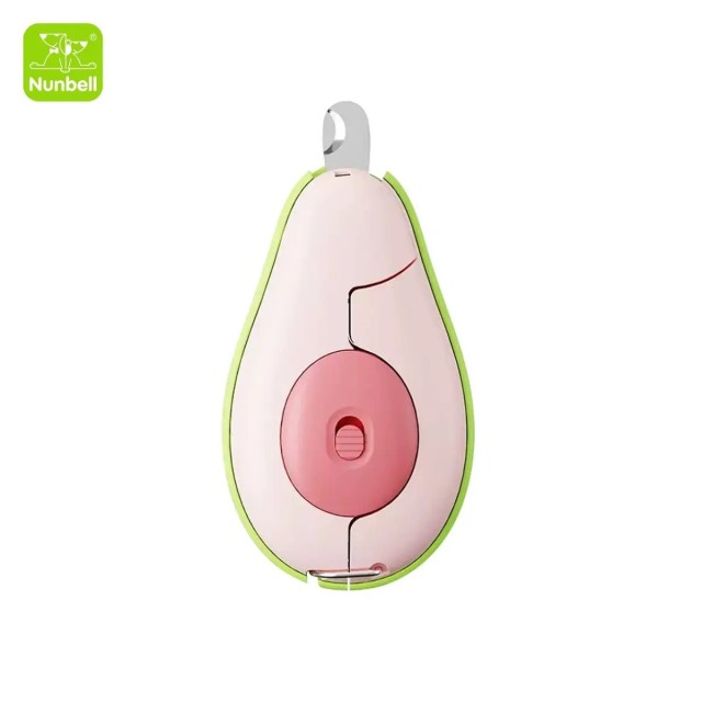 Nunbell Işıklı Tırnak Makası Avocado Tasarımlı