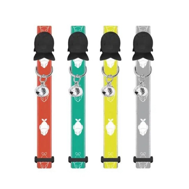 Nunbell Kedi Boyun Tasması Balık Desenli 1 Adet 435-3401