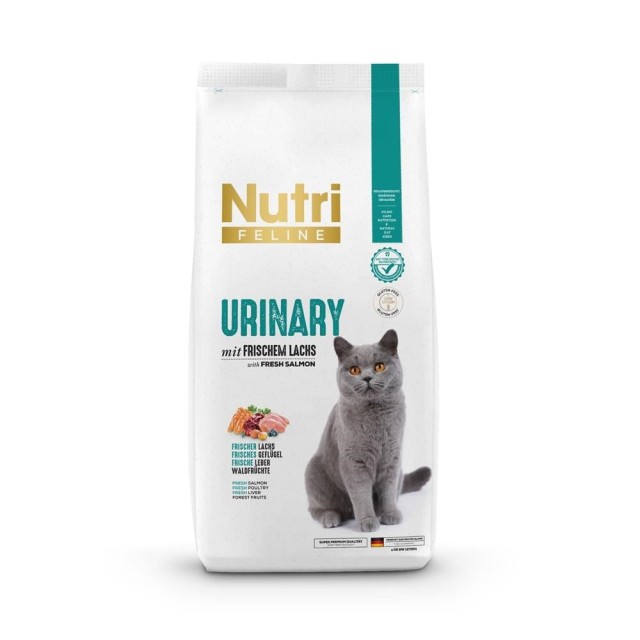 Nutri Feline Böbrek Sağlığı Destekleyici Somonlu Yetişkin Kedi Maması 10 kg