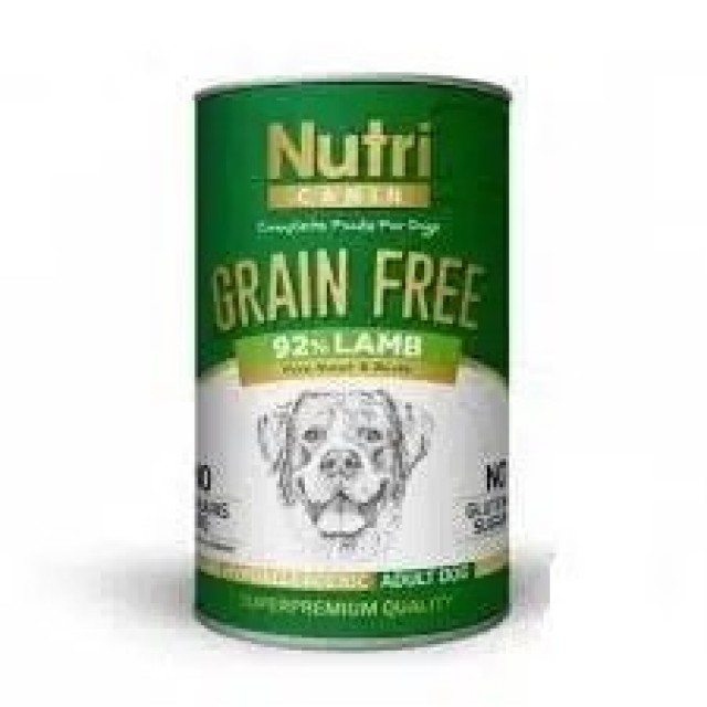 Nutri Kuzulu Yetişkin Köpek Konservesi 400 Gr