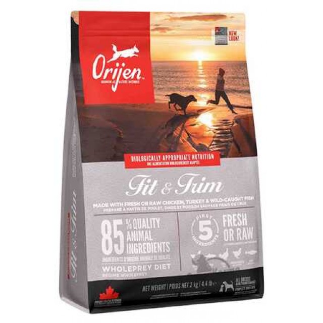Orijen Fit & Trim Fazla Kilolu Köpekler için Tahılsız Yetişkin Köpek Maması 2kg
