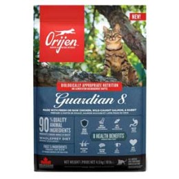Orijen Guardian8 Yetişkin Kediler için Kedi Maması 4,5kg