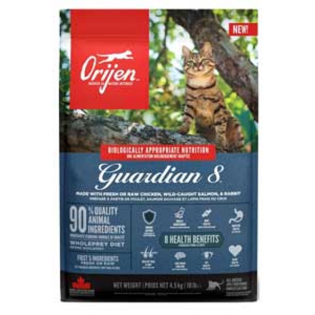 Orijen Guardian8 Yetişkin Kediler için Kedi Maması 4,5kg