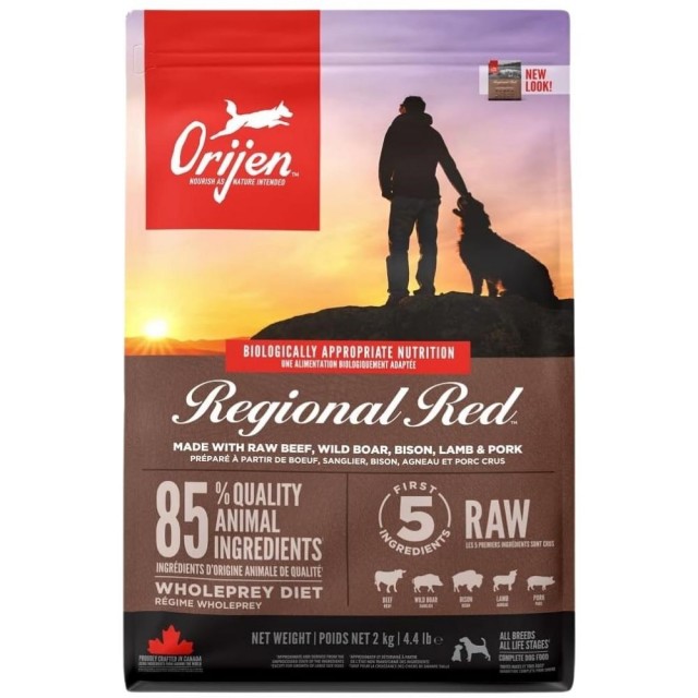 Orijen Regional Red Bizon Etli Tahılsız Köpek Maması 2 kg