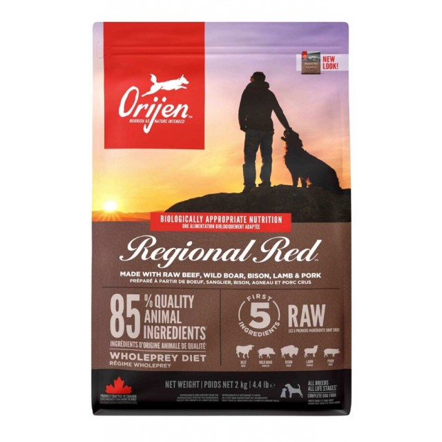 Orijen Regional Red Tahılsız Kırmızı Etli Yetişkin Köpek Maması 2kg
