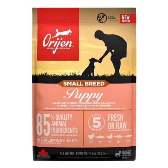 Orijen Small Breed Puppy Küçük Irk Tahılsız Yavru Köpek Maması 4,5 kg