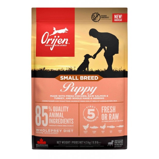 Orijen Small Breed Puppy Küçük Irk Tahılsız Yavru Köpek Maması 4,5kg