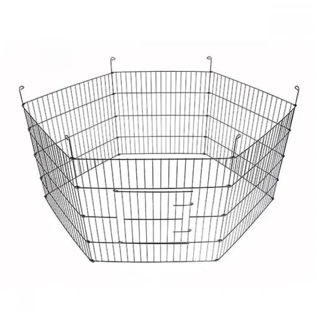 Orijin Katlanır Tel Köpek Çiti 69*76 cm-6 Panel KC7669