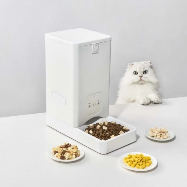 Pawgether F100S Kedi ve Köpekler İçin Wifi Versiyon Otomatik Mama Kabı 5.5 Litre