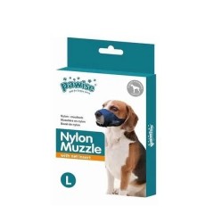 Pawise Ayarlanabilir Kumaş Köpek Ağızlığı L