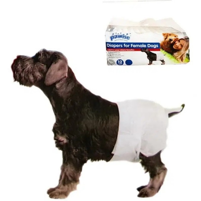 Pawise Köpek Alt Bağlama Bezi M Beden 12 li