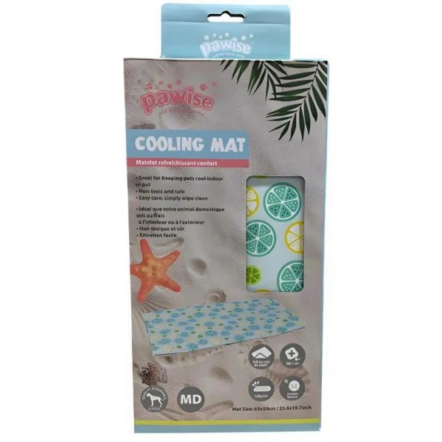 Pawise Serinletici Cooling Mat M 50x40 Cm Çiçek Desenli
