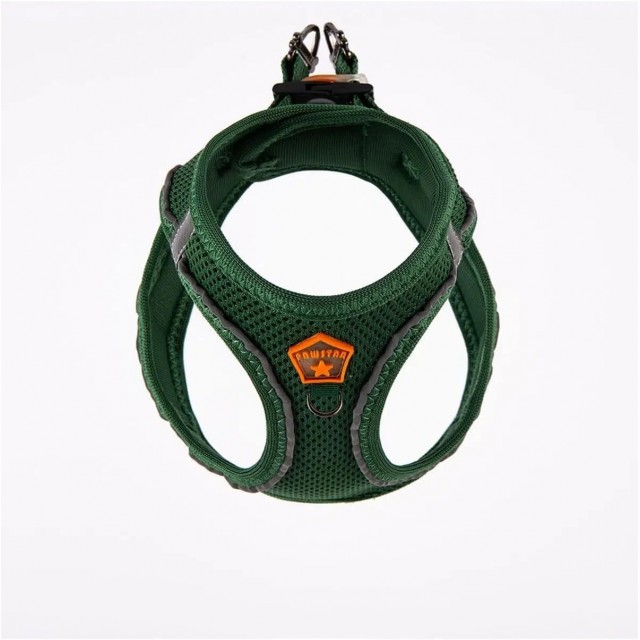 Pawstar Air Mesh Göğüs Tasması S Yeşil