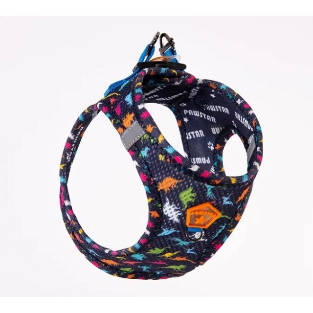 Pawstar Air Mesh Göğüs Tasması XS Dino