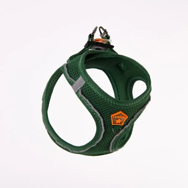 Pawstar Air Mesh Köpek Göğüs Tasması M Yeşil