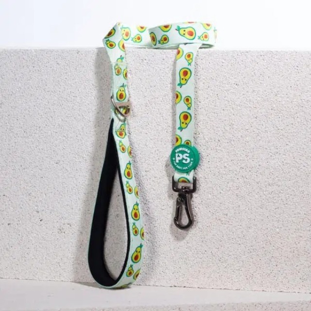 Pawstar Avocado Desenli Şerit Köpek Gezdirme Sevk Kayışı 2*120 Cm
