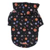 Pawstar Büyük Irk Köpek Yağmurluğu Kapşonlu Uzay Desen 22566 - 6XL