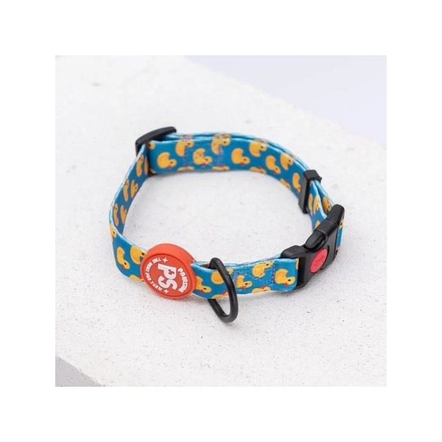 Pawstar Desenli Köpek Boyun Tasması Ducks M 2*32-48 CM