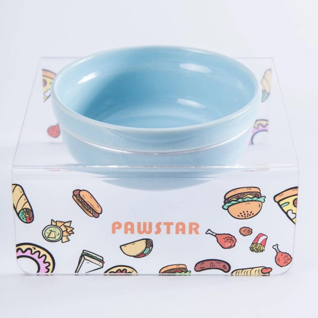 Pawstar Fast Food Tekli Seramik Mama ve Su Kabı PMK025