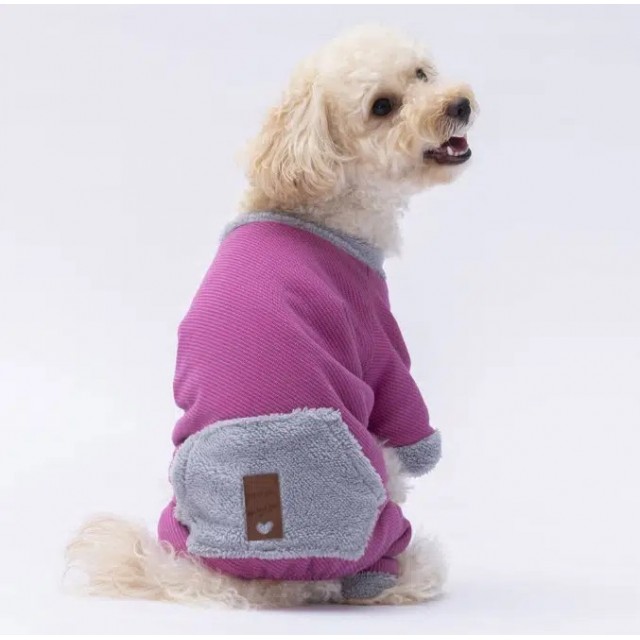 Pawstar Fuşya Alabama Polar Tulum XL 24902