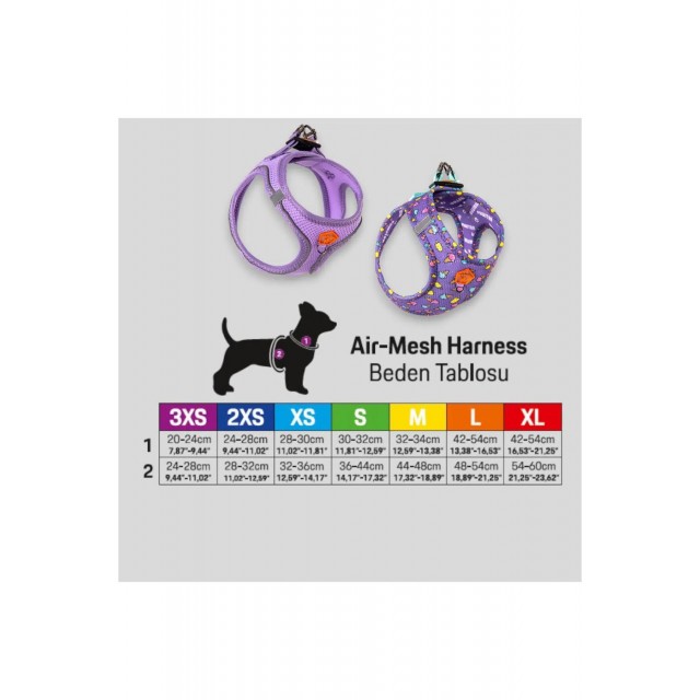 Pawstar Gold Air-mesh Göğüs Tasması