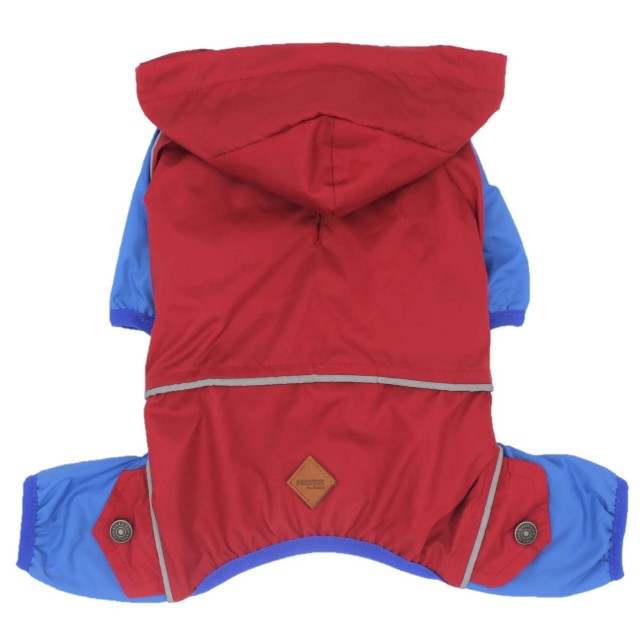 Pawstar Köpek Tulum Mont Kırmızı Mavi 21558 - S