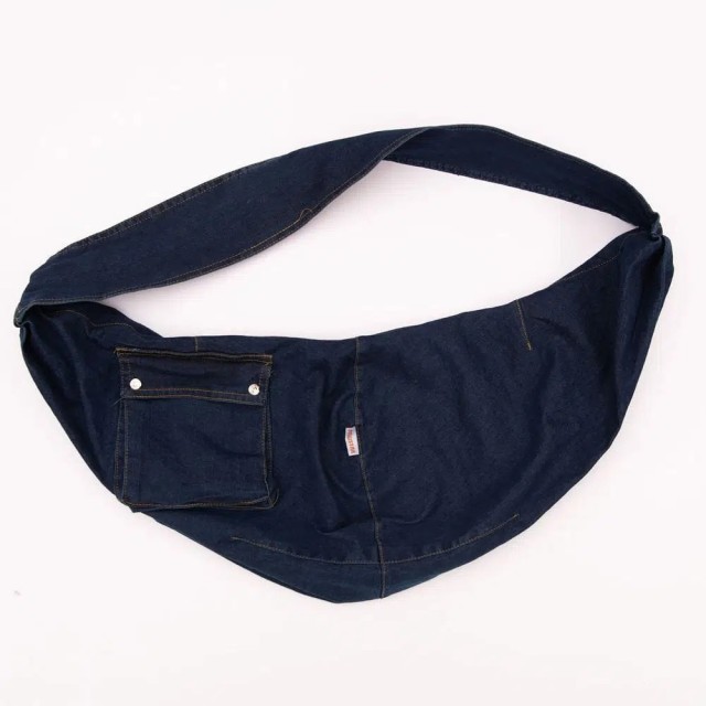 Pawstar Mavi Denim Crossbody Omuz Askılı Çanta 23026