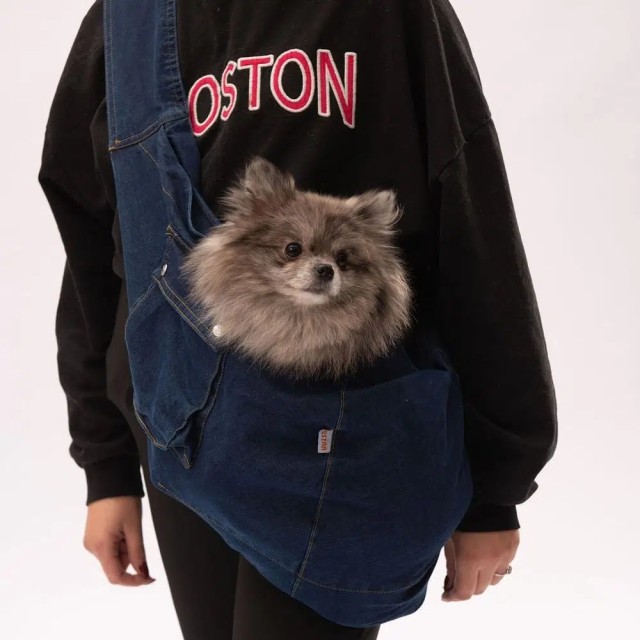 Pawstar Mavi Denim Crossbody Omuz Askılı Çanta 23026