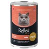 Reflex Plus Pate İçinde Et Parçacıklı Somonlu Yetişkin Kedi Konservesi 395gr