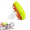 Pet Brush Kedi ve Köpekler İçin Buharlı Tüy Toplama ve Masaj Tarağı
