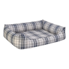 Pet Comfort Delta Lacivert Kareli Köpek Yatağı Large 105x80 cm