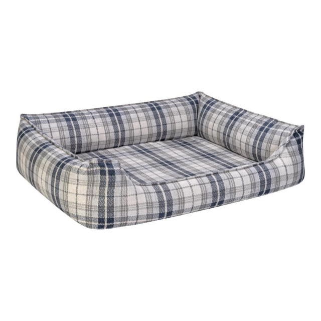 Pet Comfort Delta Lacivert Kareli Köpek Yatağı Large 105x80 cm