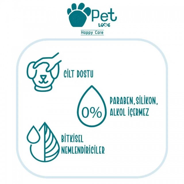Pet Love Kediler İçin %100 Doğal Argan Yağlı Tüy Bakım Yağı 5x1 ML