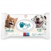 Pet Love Kediler ve Köpekler İçin %100 Doğal Argan Yağlı Evcil Hayvan Temizleme Mendili 60 Lı