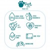 Pet Love Kediler ve Köpekler İçin %100 Doğal Argan Yağlı Evcil Hayvan Temizleme Mendili 60 Lı