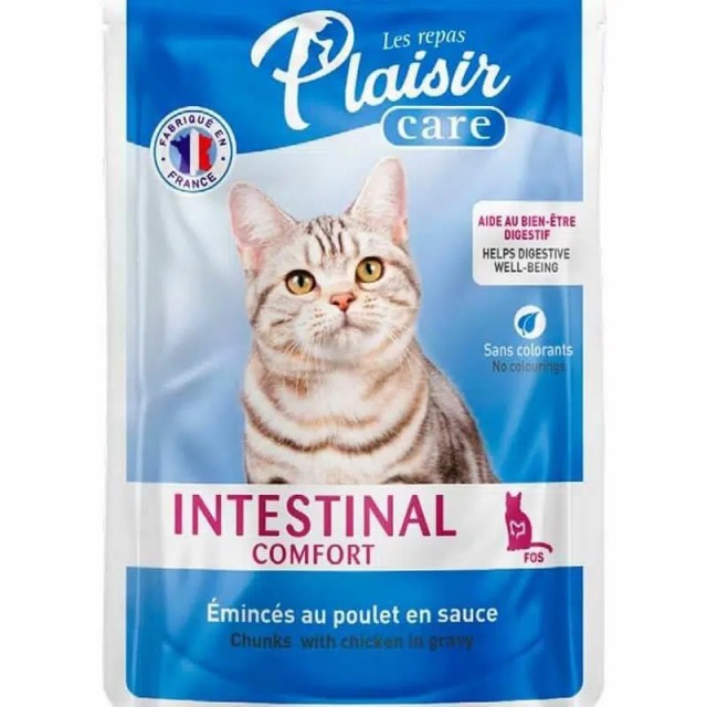 Plaisir İntestinal Pouch Kedi Konservesi 85 Gr
