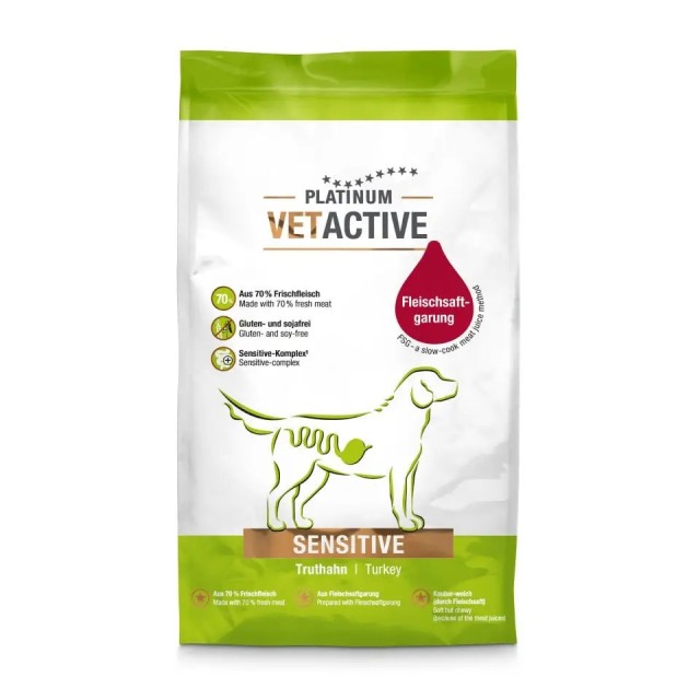 Platinum Sensitive Hindili Köpek Maması 1,5 Kg