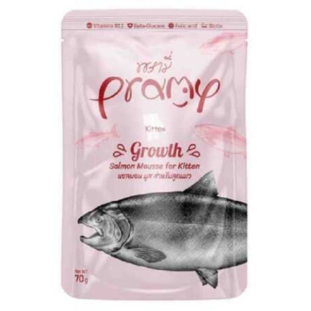 Pramy Somonlu Mousse Yavru Kedi Konservesi 70gr