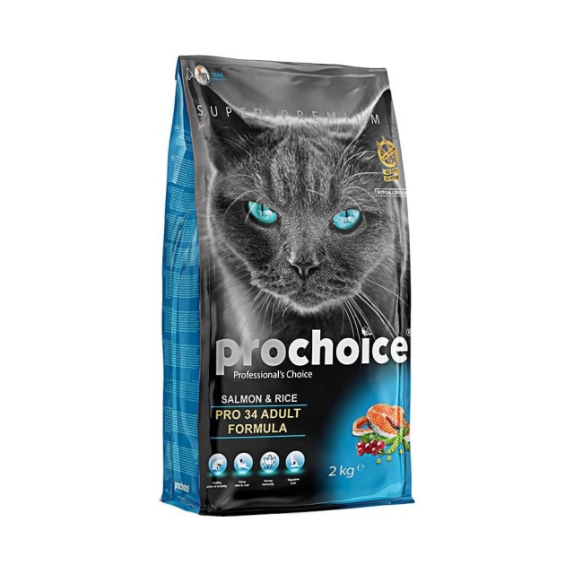 ProChoice Pro 34 Somonlu Yetişkin Kedi Maması 2 kg