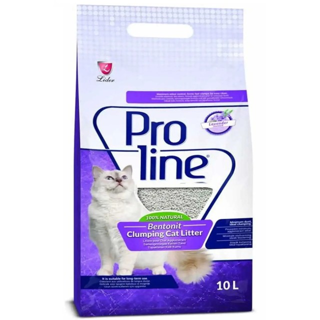 Proline Bentonit Kedi Kumu Lavanta Kokulu 10lt