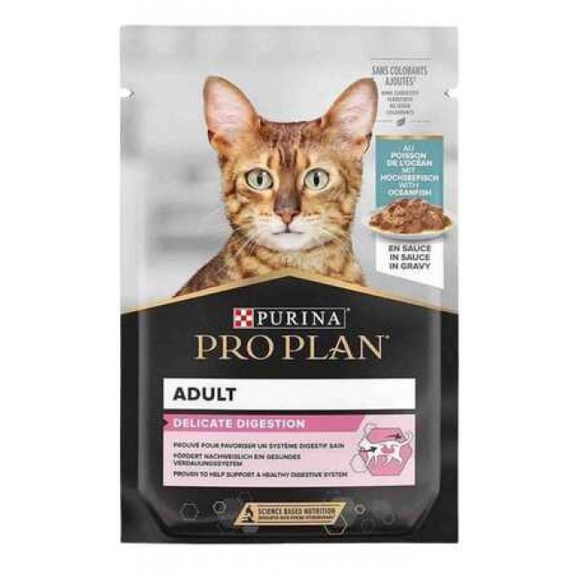Pro Plan Delicate Okyanus Balıklı Yetişkin Kedi Konservesi 85gr