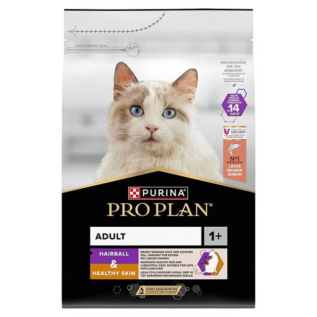 Pro Plan Hairball Somonlu Tüy Sağlığı Destekleyici Yetişkin Kedi Maması 3kg