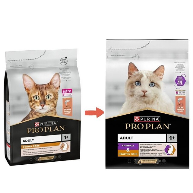 Pro Plan Hairball Somonlu Tüy Sağlığı Destekleyici Yetişkin Kedi Maması 3kg