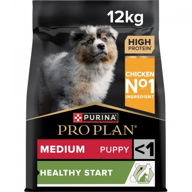 Pro Plan Healty Start Medium Puppy Tavuklu Orta Irk Yavru Köpek Maması 12 Kg
