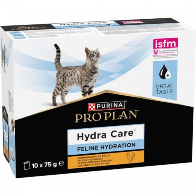 Pro Plan Hydra Care Kediler İçin Su Alımını Destekleyici Tavuklu Tamamlayıcı Yaş Mama 75 Gr 10 Adet