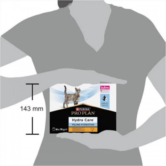 Pro Plan Hydra Care Kediler İçin Su Alımını Destekleyici Tavuklu Tamamlayıcı Yaş Mama 75 Gr 10 Adet