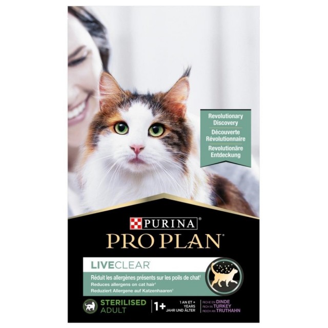 Pro Plan Liveclear Hindi Etli Kısırlaştırılmış Kedi Maması 7 kg