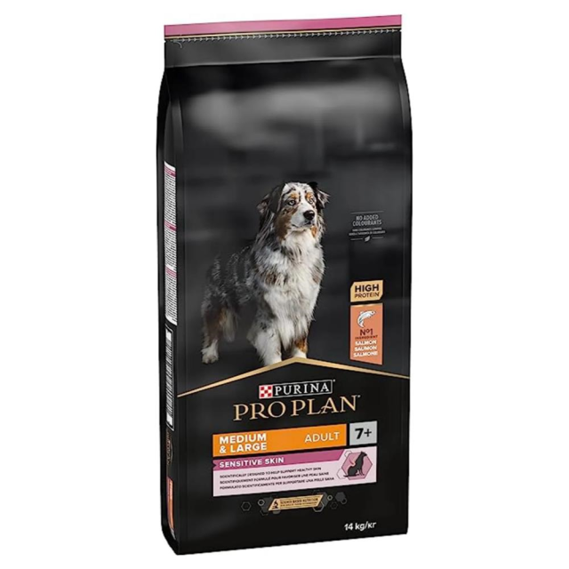 Pro Plan Senior Sensitive Somon Yaşlı Kuru Köpek Maması 14 kg