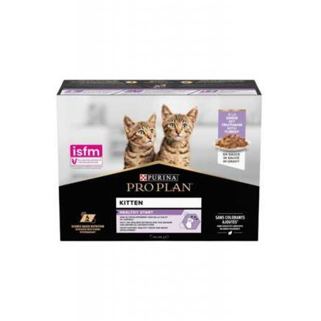 Pro Plan Pouch Sos İçinde Hindili Yavru Kedi Konservesi 85gr 10lu